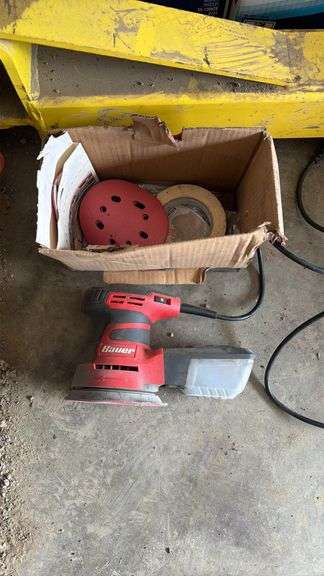 Bauer Orbital Sander with Accessories