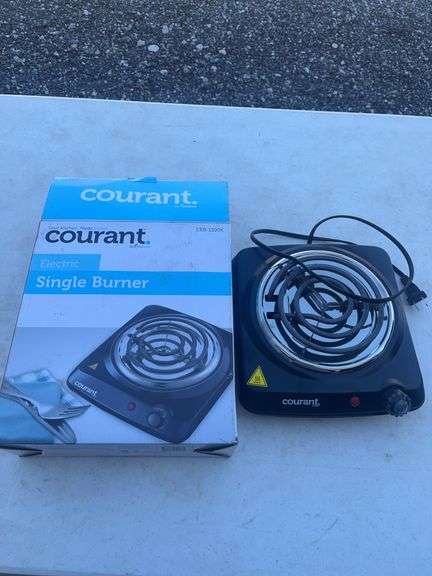 Courant Electric Single Burner, Model CEB-1100K