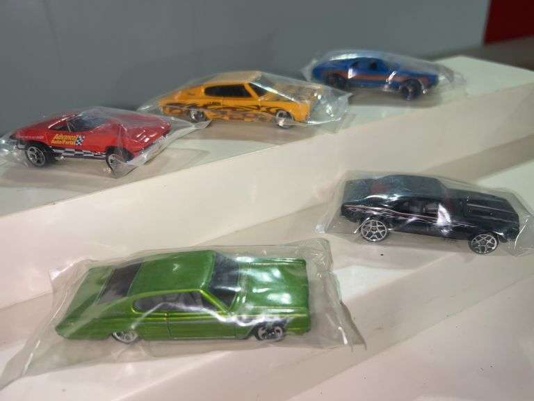 5 Assorted Hot Wheels Sweepstakes Revealer Cars