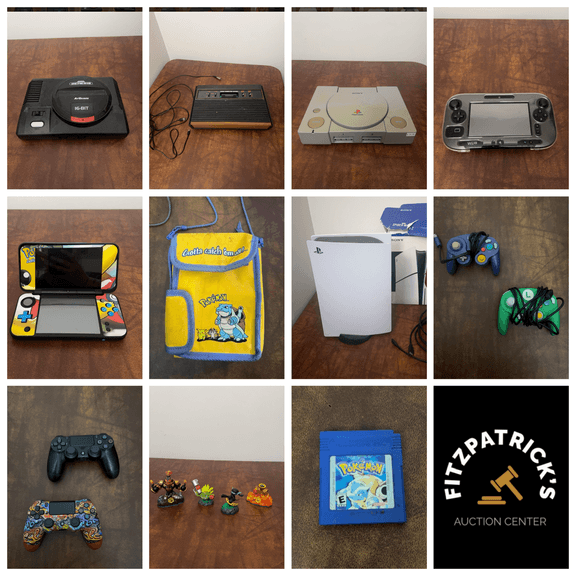 (CHILLICOTHE, OH) - VIDEO GAMES, SYSTEMS, SKYLANDERS, CONTROLLERS, ACCESSORIES, HANDHELDS, PS5 SYSTEM, PLAYSTATION, XBOX, SEGA, ATARI, GAMECUBE AND MORE!!!