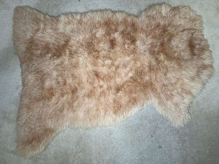 Faux Sheep Skin Rug