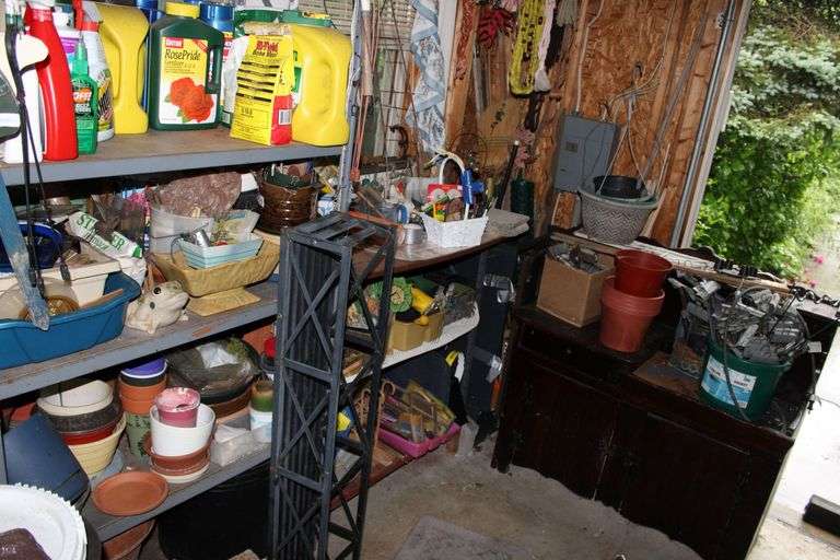 Garage Cleanout- Garden Supplies