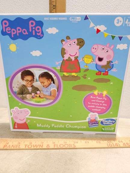 New In Box 2022 Peppa Pig Muddy Puddle Champion Game