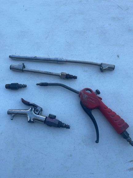 Pneumatic Tools and Accessories Featuring Snap-On Blow Gun