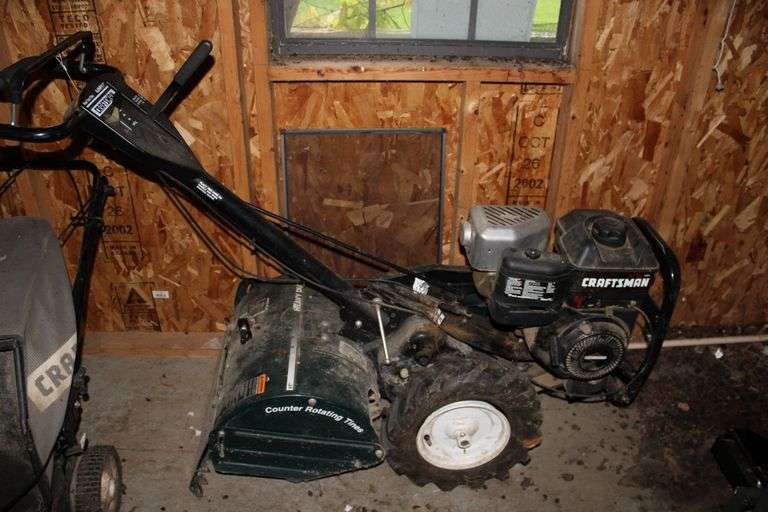 Craftsman Rear Tiller