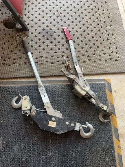 Tuf-Tug TT4000-6C Hoist/Puller and Additional Hand Cable Puller