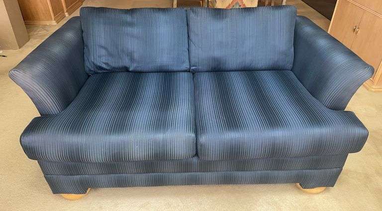 Navy Loveseat