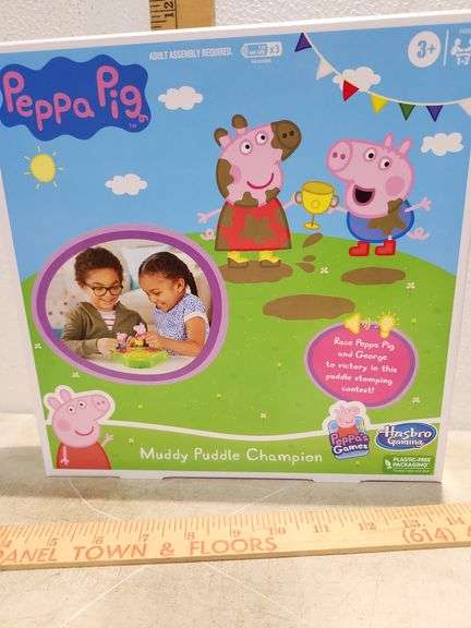 New In Box 2022 Peppa Pig Muddy Puddle Champion Game