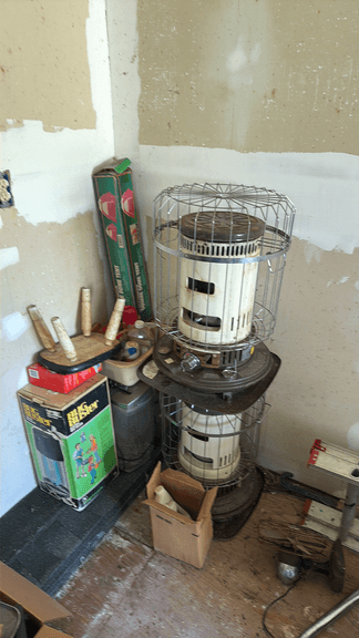 Two Vintage Space Heaters