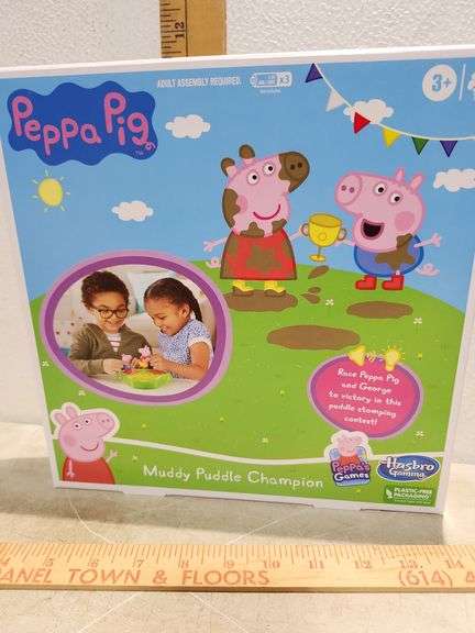 New In Box 2022 Peppa Pig Muddy Puddle Champion Game