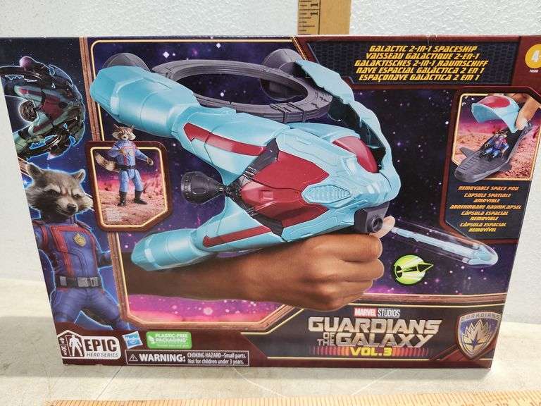 Epic Hero Series Marvel Studios Guardian Of The Galaxy Vol. 3 Galactic 2-In-1 Spaceship