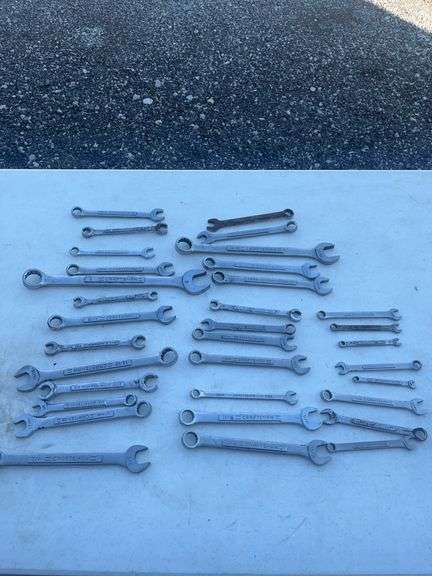 Craftsman Combination Open-End and Box-End Wrenches