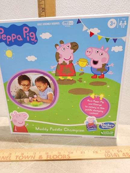 New In Box 2022 Peppa Pig Muddy Puddle Champion Game