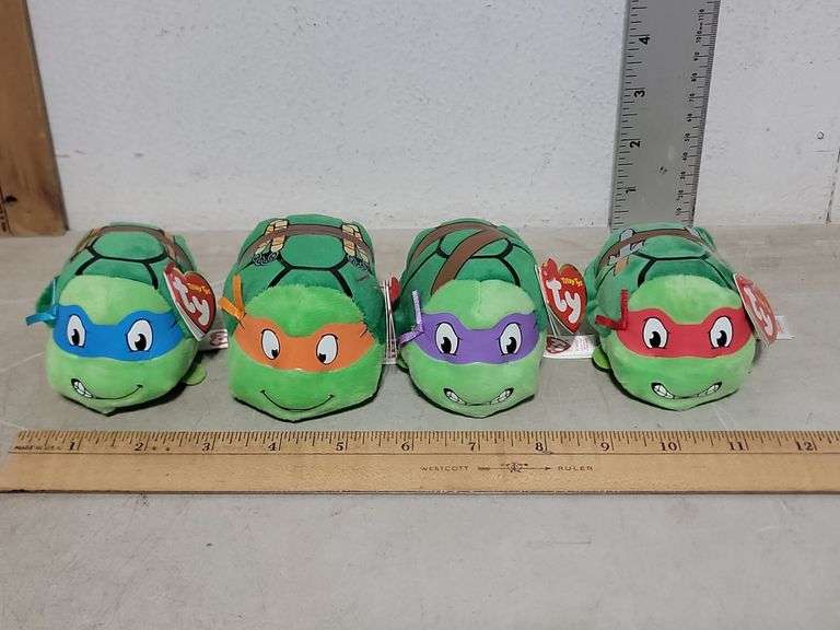 4 Teeny Tys Teenage Mutant Ninja Turtles