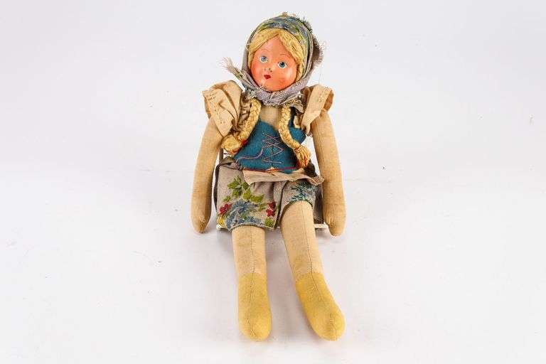 Lovely Vintage Polish Rag Doll!