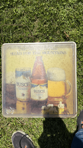 Busch Beer Advertising Light