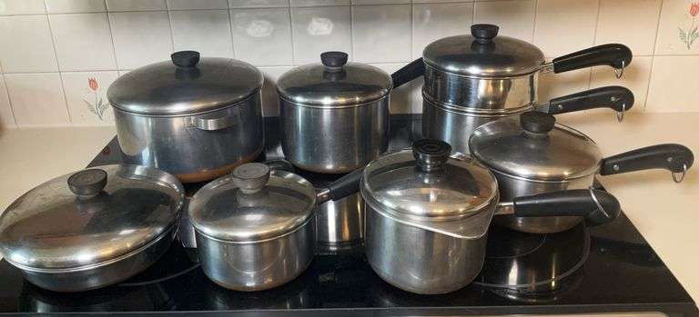Revere Ware 17 Piece Set