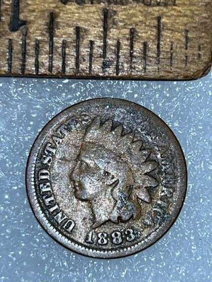 1883 Indian Head Penny