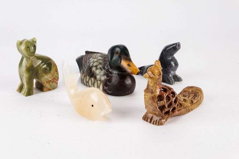 Menagerie of Stone Animals