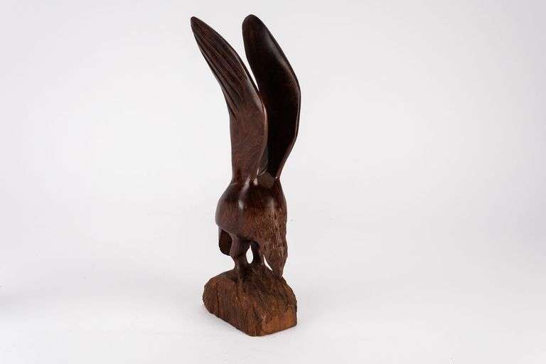 Ironwood Eagle Sculpture