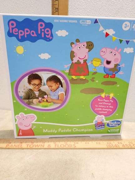 New In Box 2022 Peppa Pig Muddy Puddle Champion Game