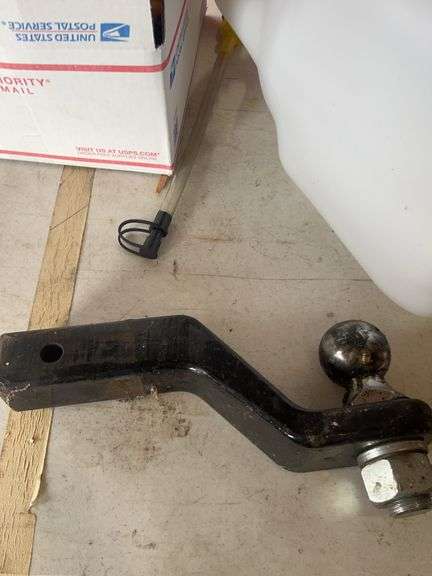 Forged Steel 4-Inch Drop Trailer Hitch Ball Mount, Farm & Ranch Series