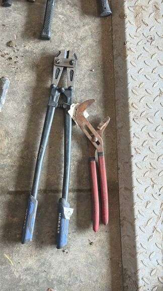 Kobalt Bolt Cutter and Channel Locks
