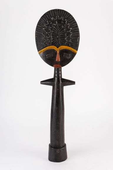 Hand-carved Ashanti Akuaba Fertility Doll From Ghana