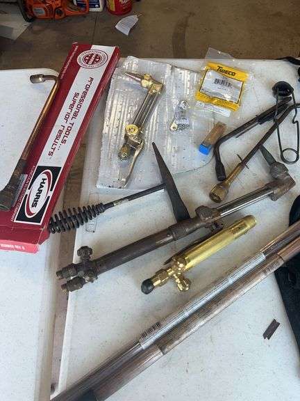 Harris Welding and Cutting Torch Set with Accessories