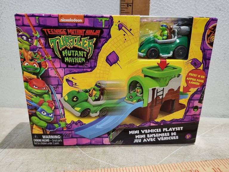 Teenage Mutant Ninja Turtles Mutant Mayhem Mini Vehicle Playset