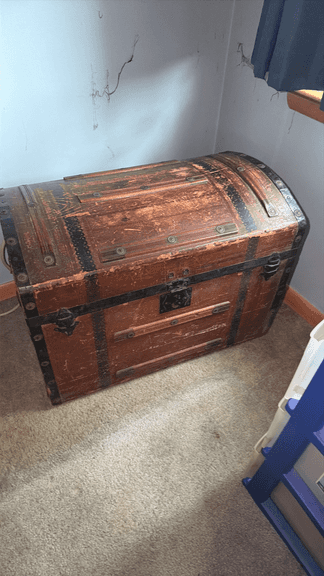 Wooden Storage Chest