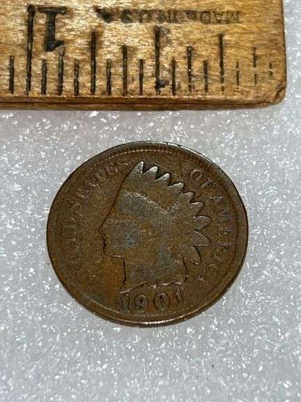 1901 Indian Head Penny