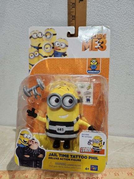 Illumination Presents Despicable Me 3 Jail Time Tattoo Phil