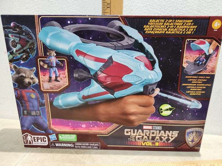 Epic Hero Series Marvel Studios Guardian Of The Galaxy Vol. 3 Galactic 2-In-1 Spaceship