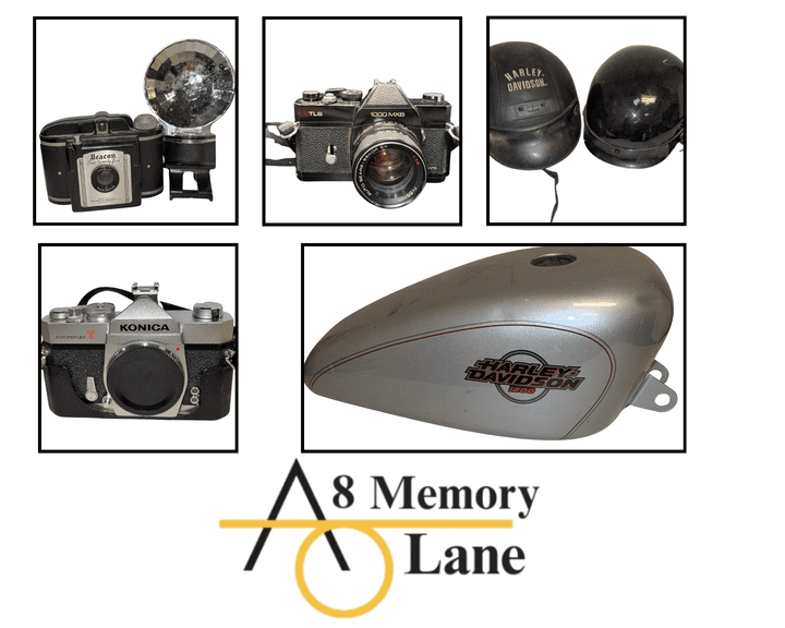Vintage Camera Collection & Harley L12 Parts & Accessories