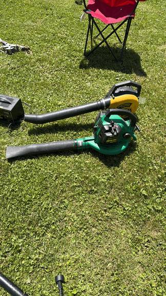 2 Leaf Blowers