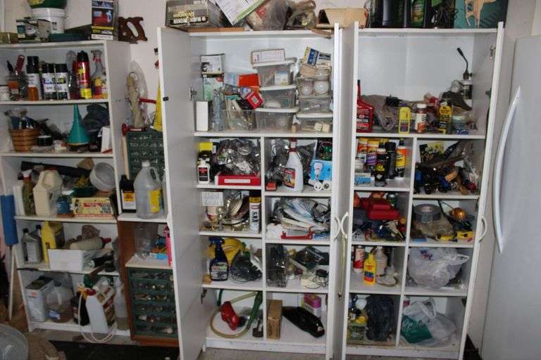 Storage Cabinets & Contents