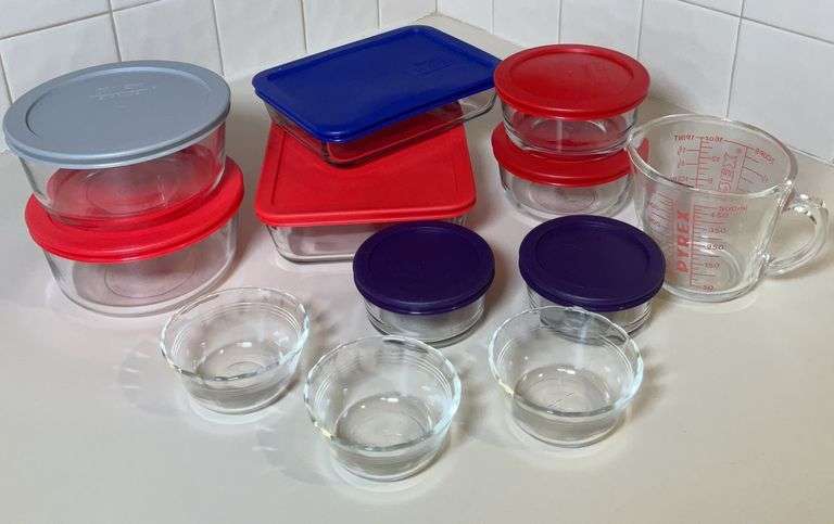 Pyrex Lidded Containers and More