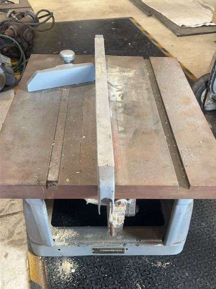 Vintage Sears Roebuck Table Saw Model 103.22161 with Westinghouse Electric Motor