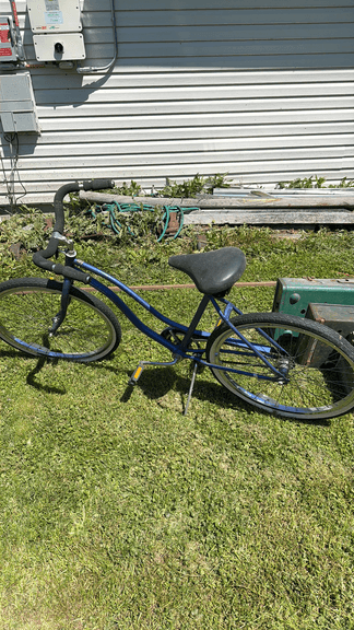 Blue Cruiser Bicycle