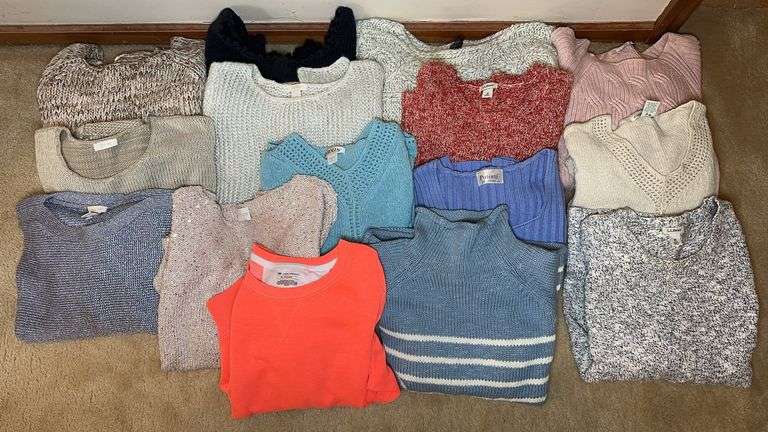 Women’s Sweaters, Chicos, LL Bean & More, Mostly Size M-XL