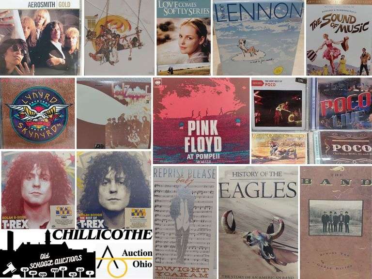 CHILLICOTHE: CDs!!! T. Rex, Tim McGraw, Chicago, Taylor Swift, Jethro Tull, Aerosmith, Led Zeppelin, & More