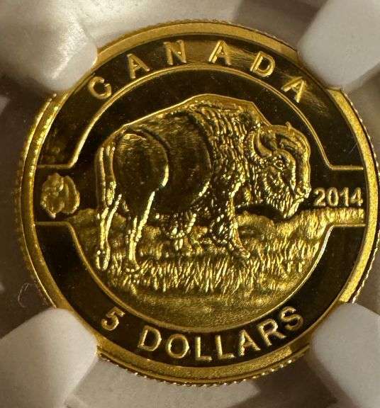 1/10 Oz Gold, Graded Coins, 5 Oz Siver