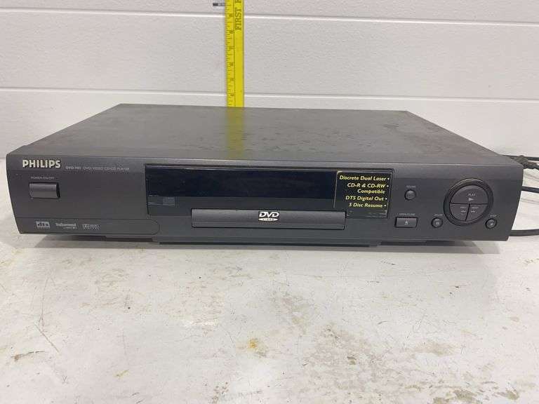 Philips DVD755 CD/DVD Media Player