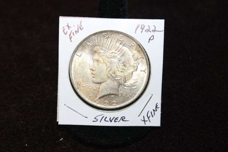 1922-P Silver Peace Dollar