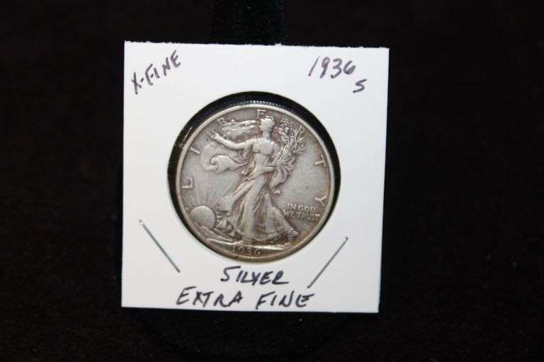 1936-S Walking Liberty Half