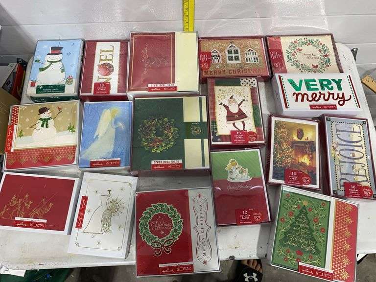 Bulk Retail Lot of Assorted Christmas Greeting Cards