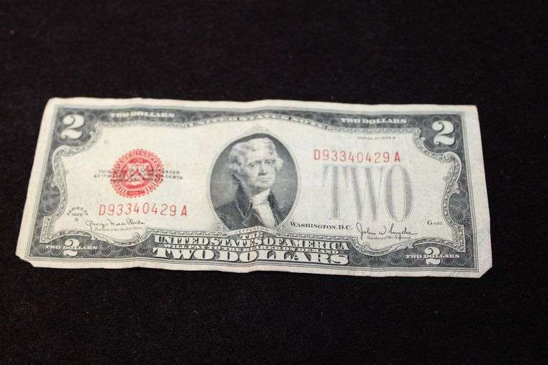 1928G Two Dollar Red Seal Note