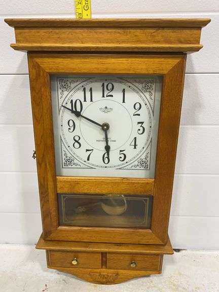 wooden wall clock /