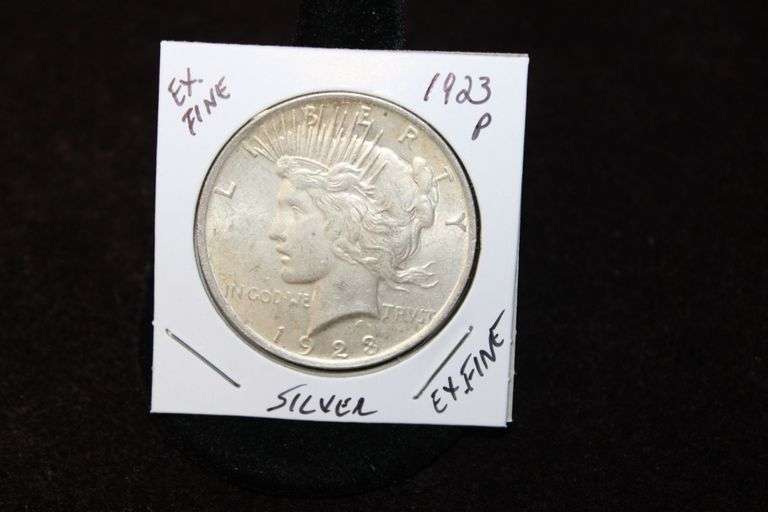 1923-P Silver Peace Dollar